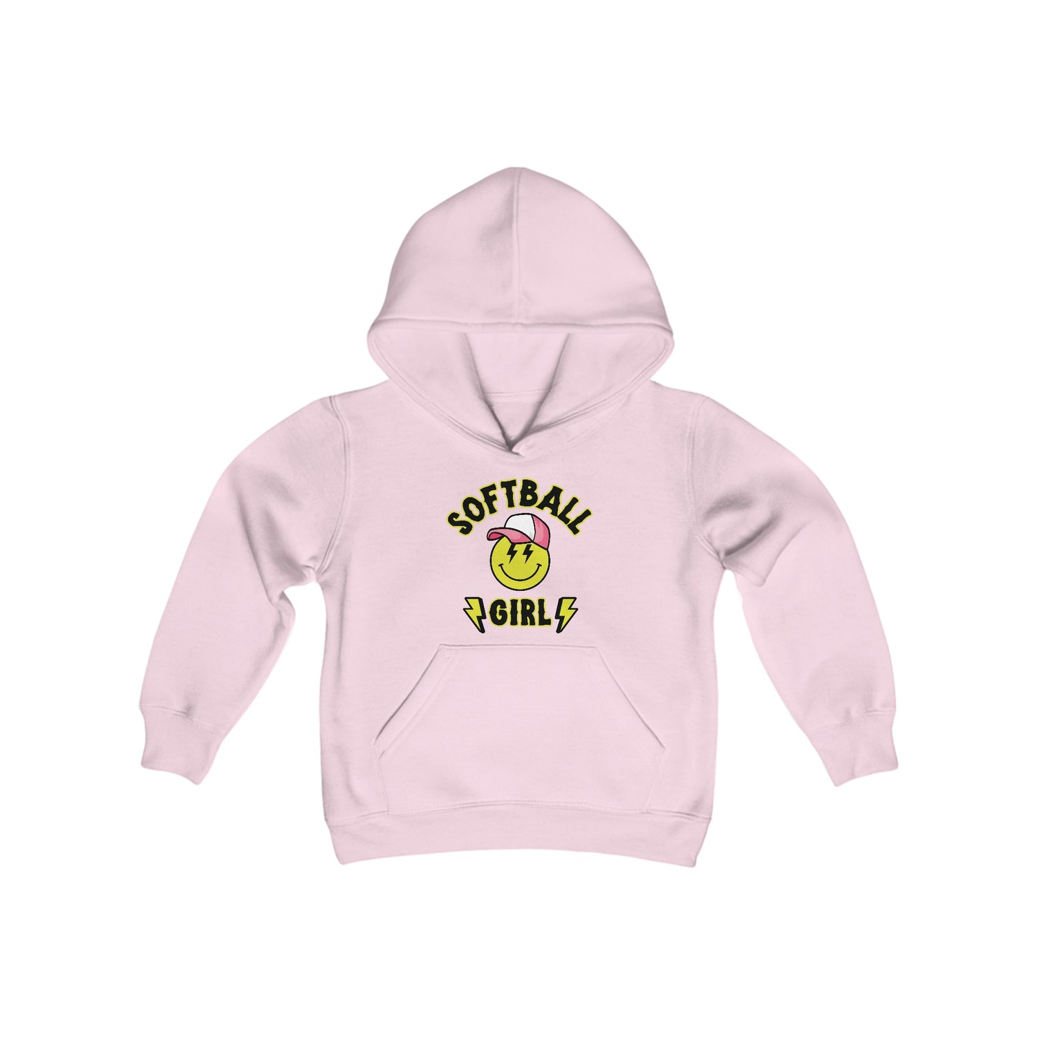 Youth Softball Girl Hoodie