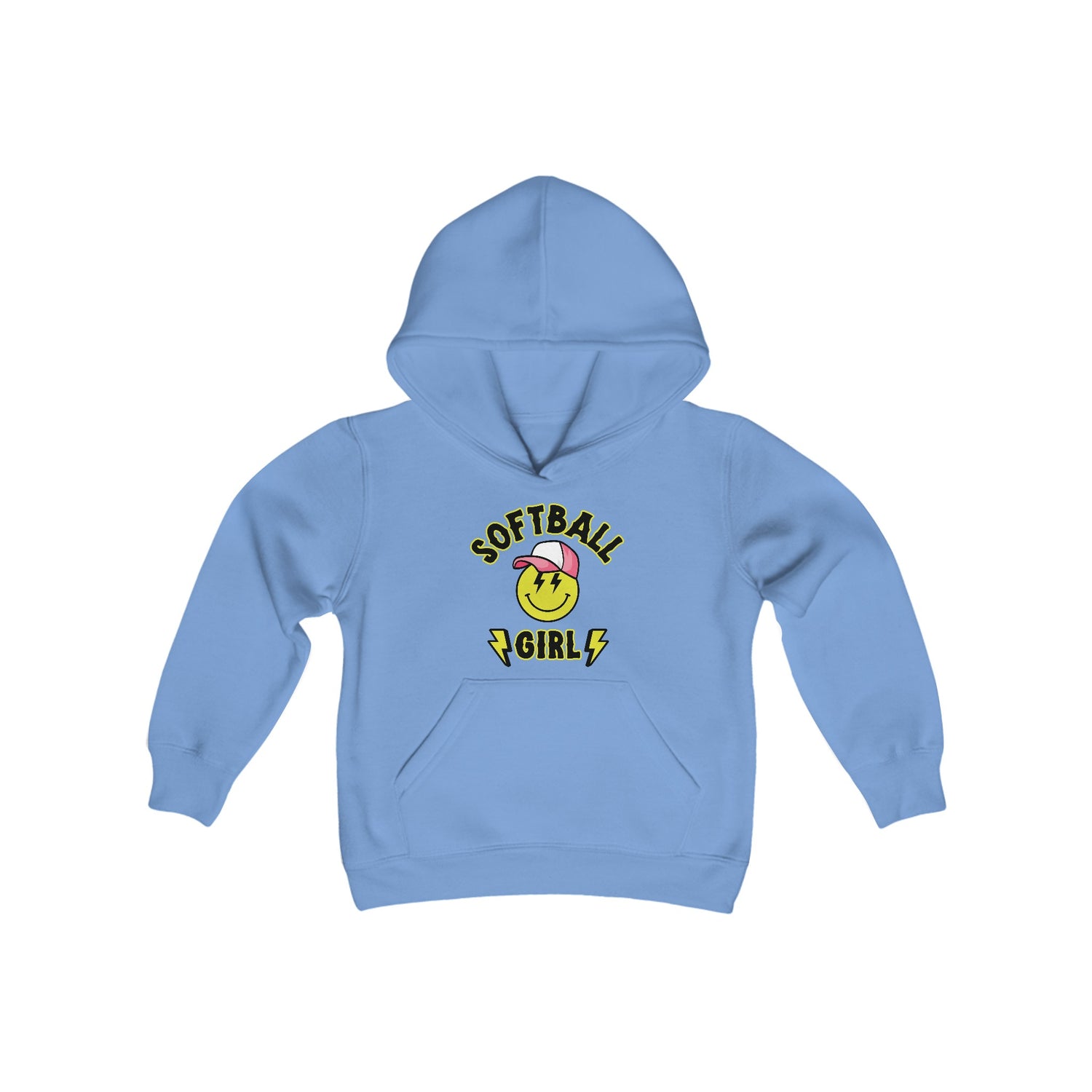 Youth Softball Girl Hoodie