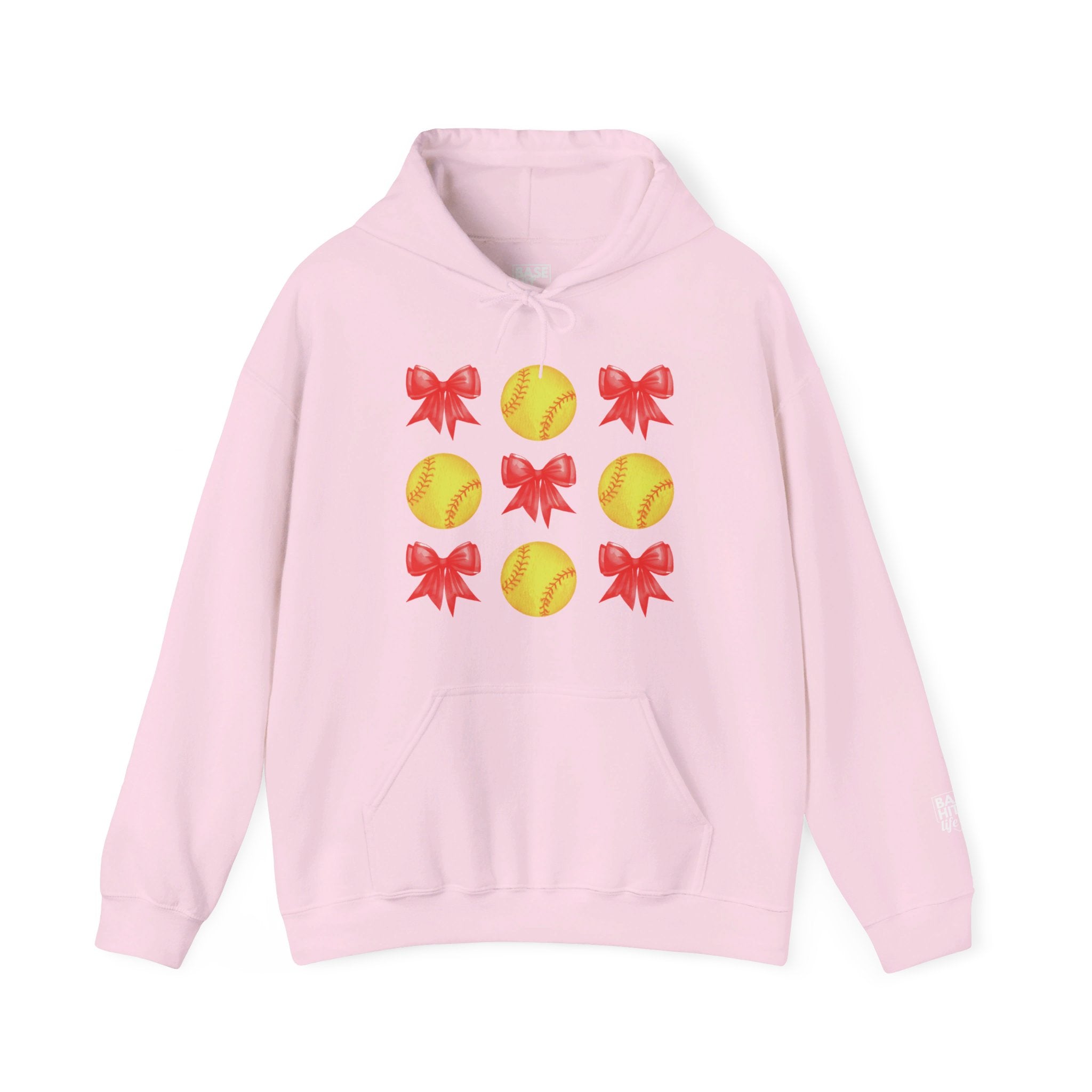 Bows and Softballs Hoodie