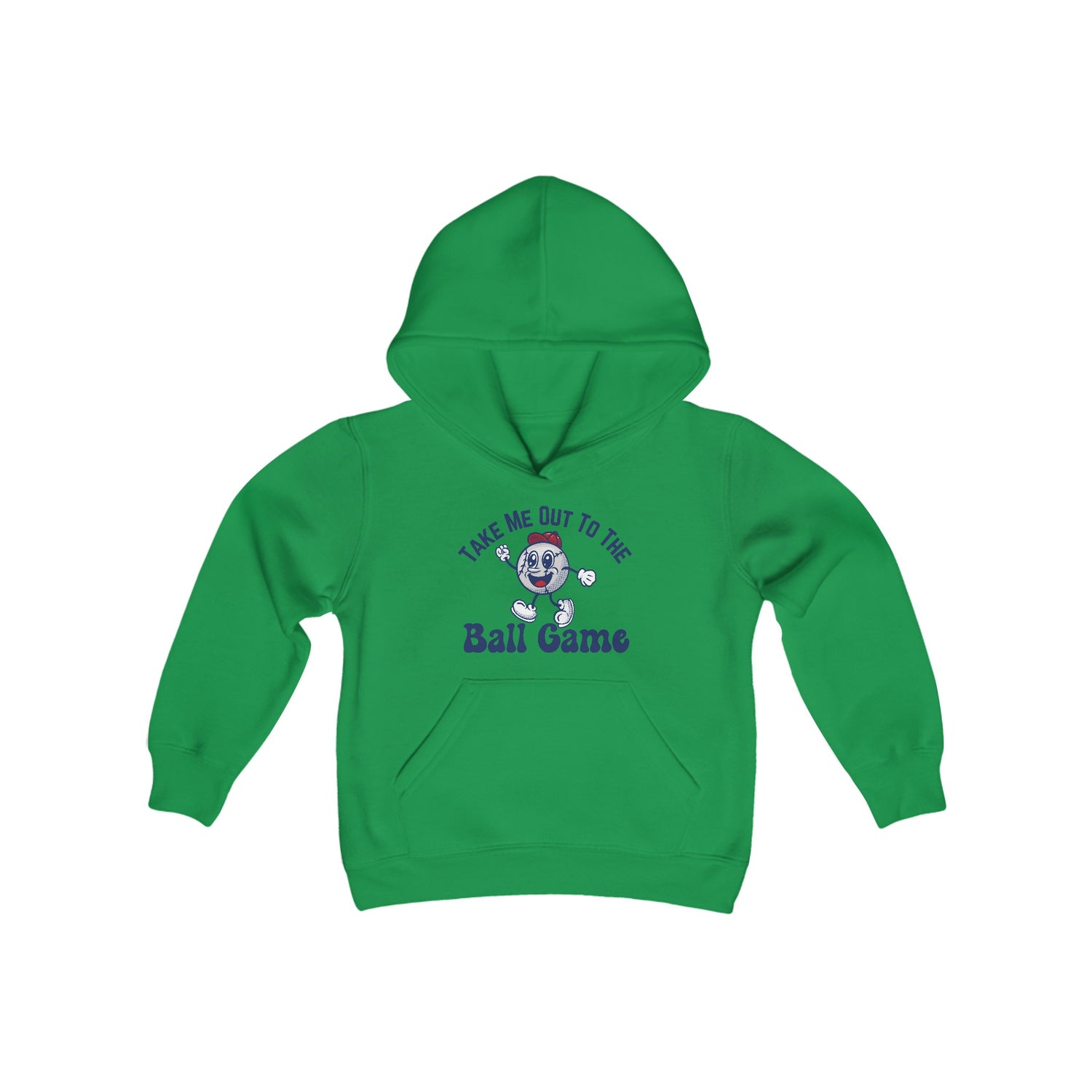 Youth Take Me Out to the Ball Game Hoodie