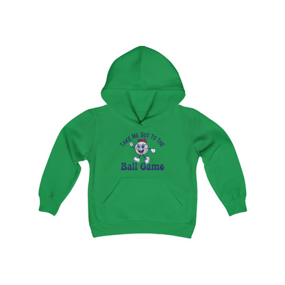 Youth Take Me Out to the Ball Game Hoodie