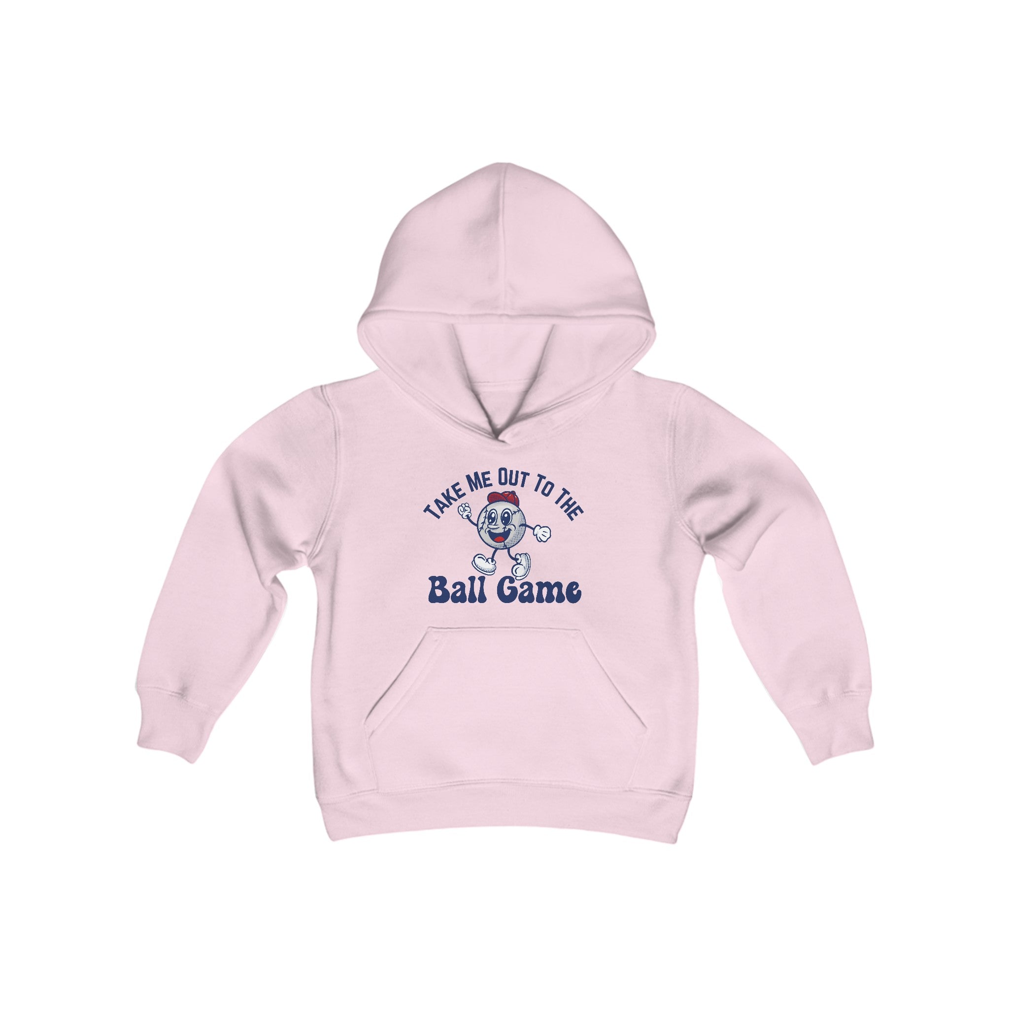 Youth Take Me Out to the Ball Game Hoodie