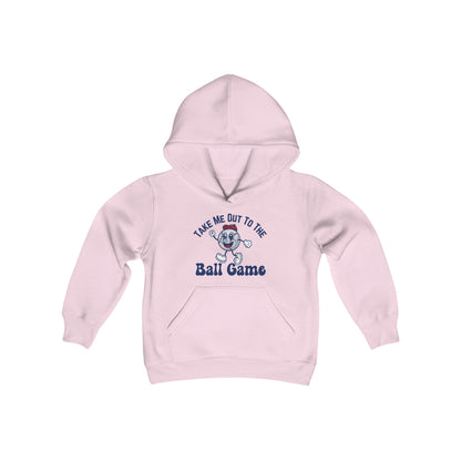 Youth Take Me Out to the Ball Game Hoodie