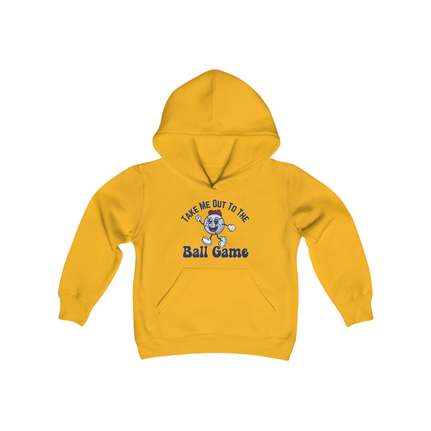 Youth Take Me Out to the Ball Game Hoodie