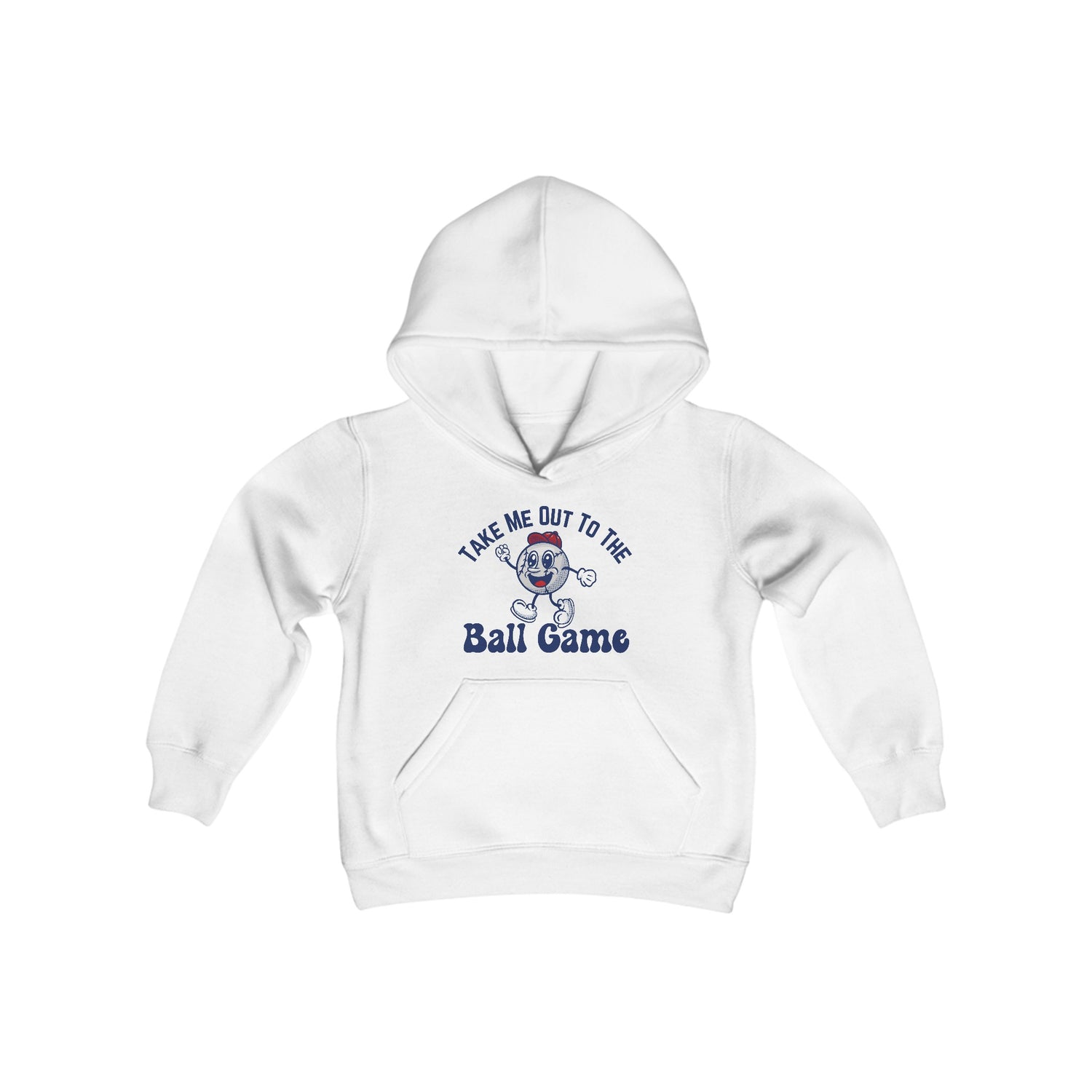 Youth Take Me Out to the Ball Game Hoodie