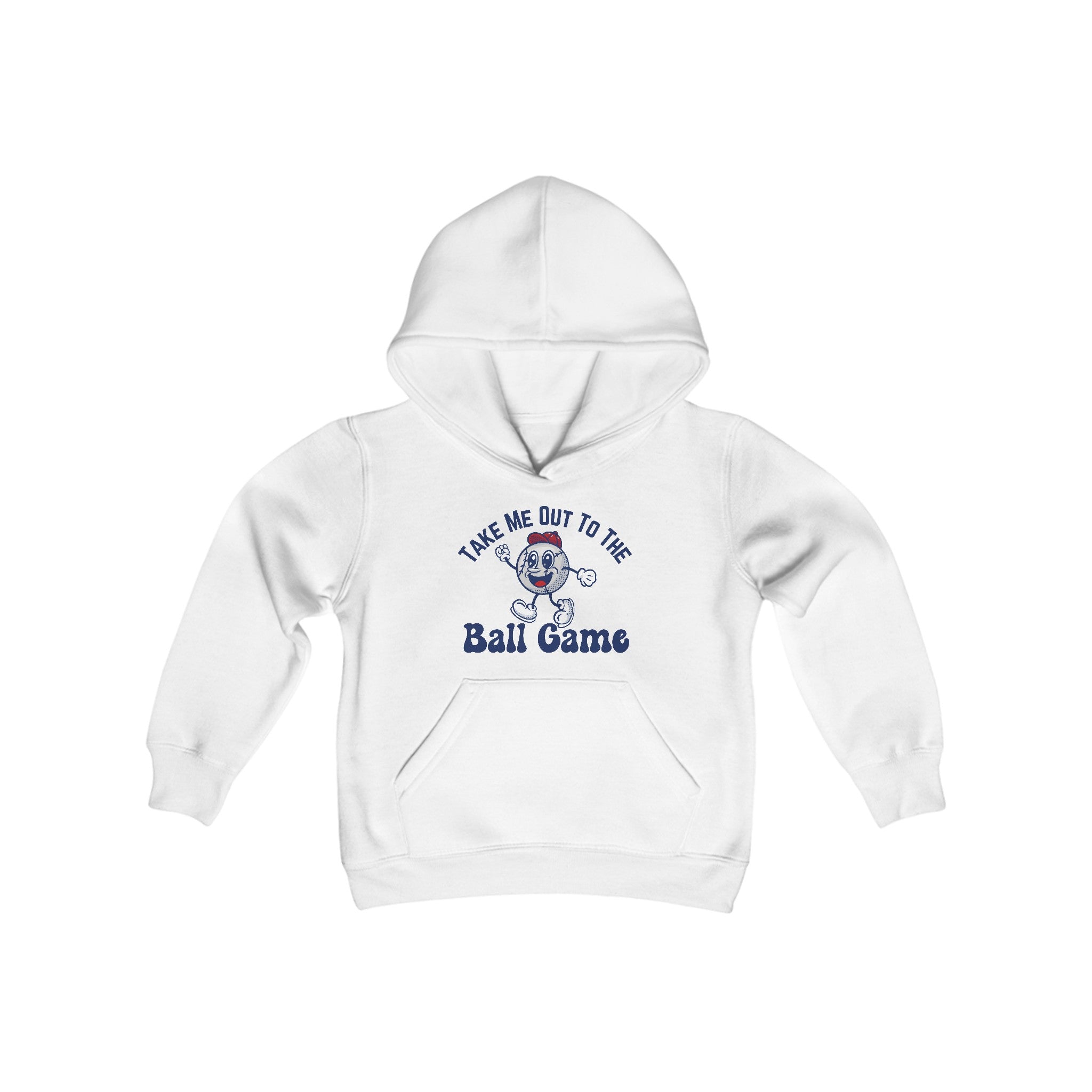 Youth Take Me Out to the Ball Game Hoodie