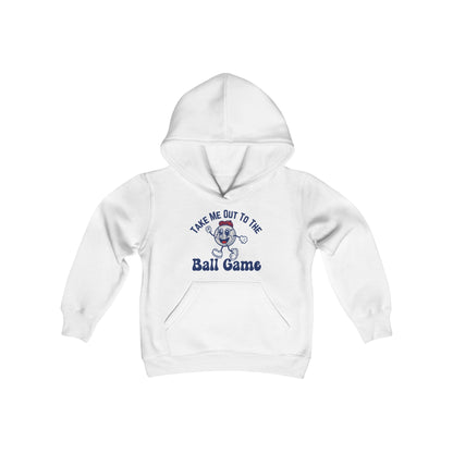 Youth Take Me Out to the Ball Game Hoodie