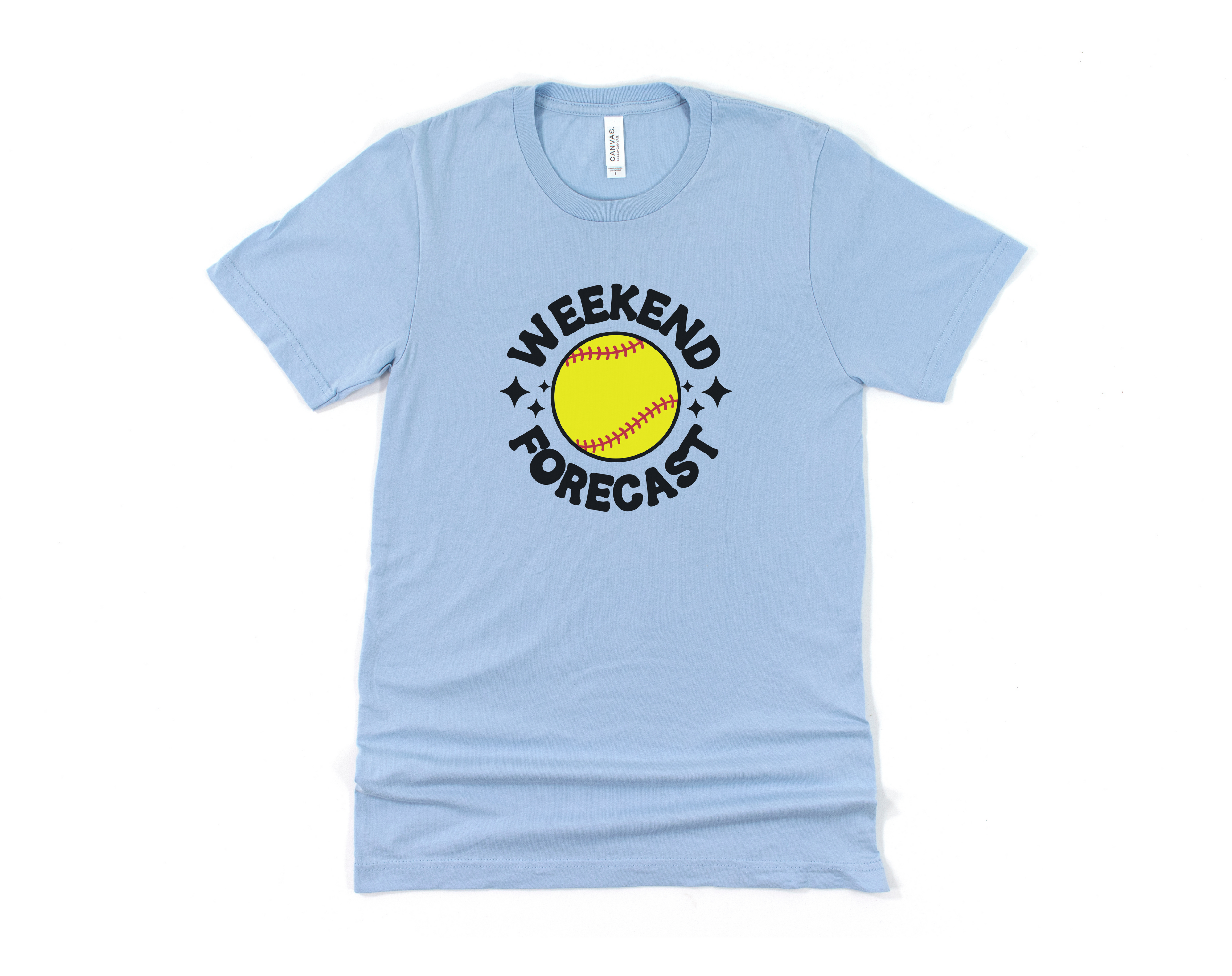 Softball Weekend Forecast Short Sleeve Tee