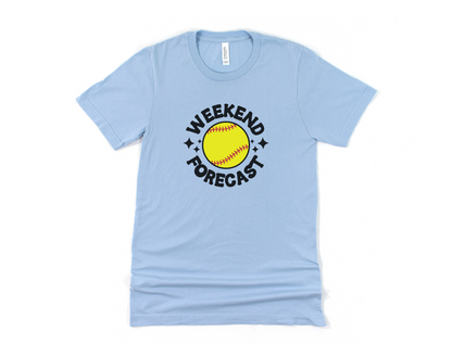 Softball Weekend Forecast Short Sleeve Tee