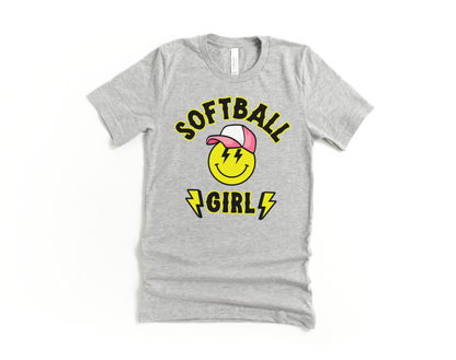 Softball Girl Short Sleeve Tee