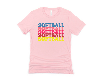 Softball Short Sleeve Tee