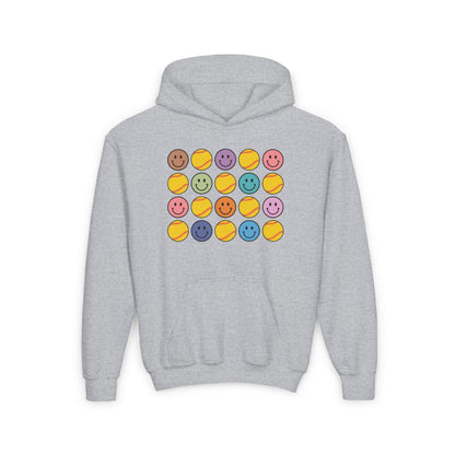 Youth Smiles and Softballs Hoodie