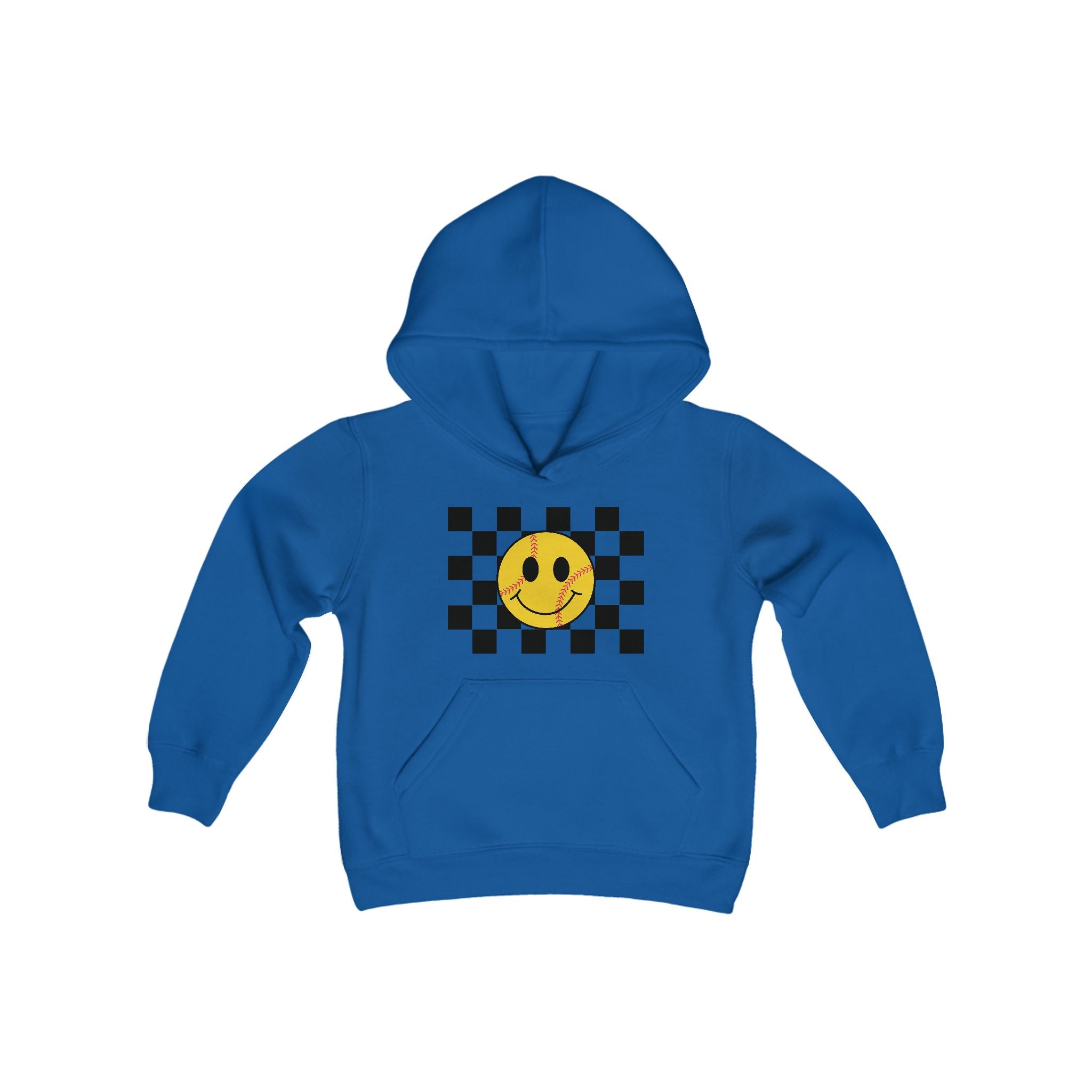 Youth Softball Smiles Hoodie