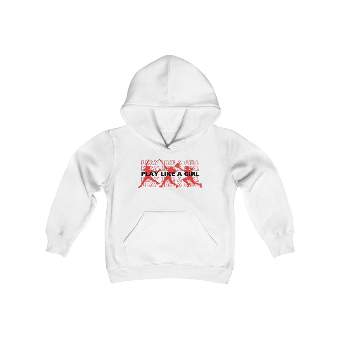 Youth Play Like a Girl Hoodie