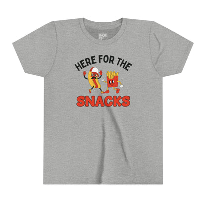 Youth Here For the Snacks T-Shirt