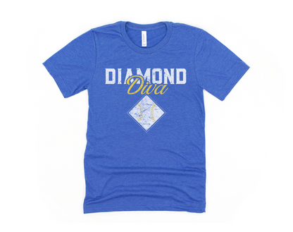 Diamond Diva Short Sleeve Tee