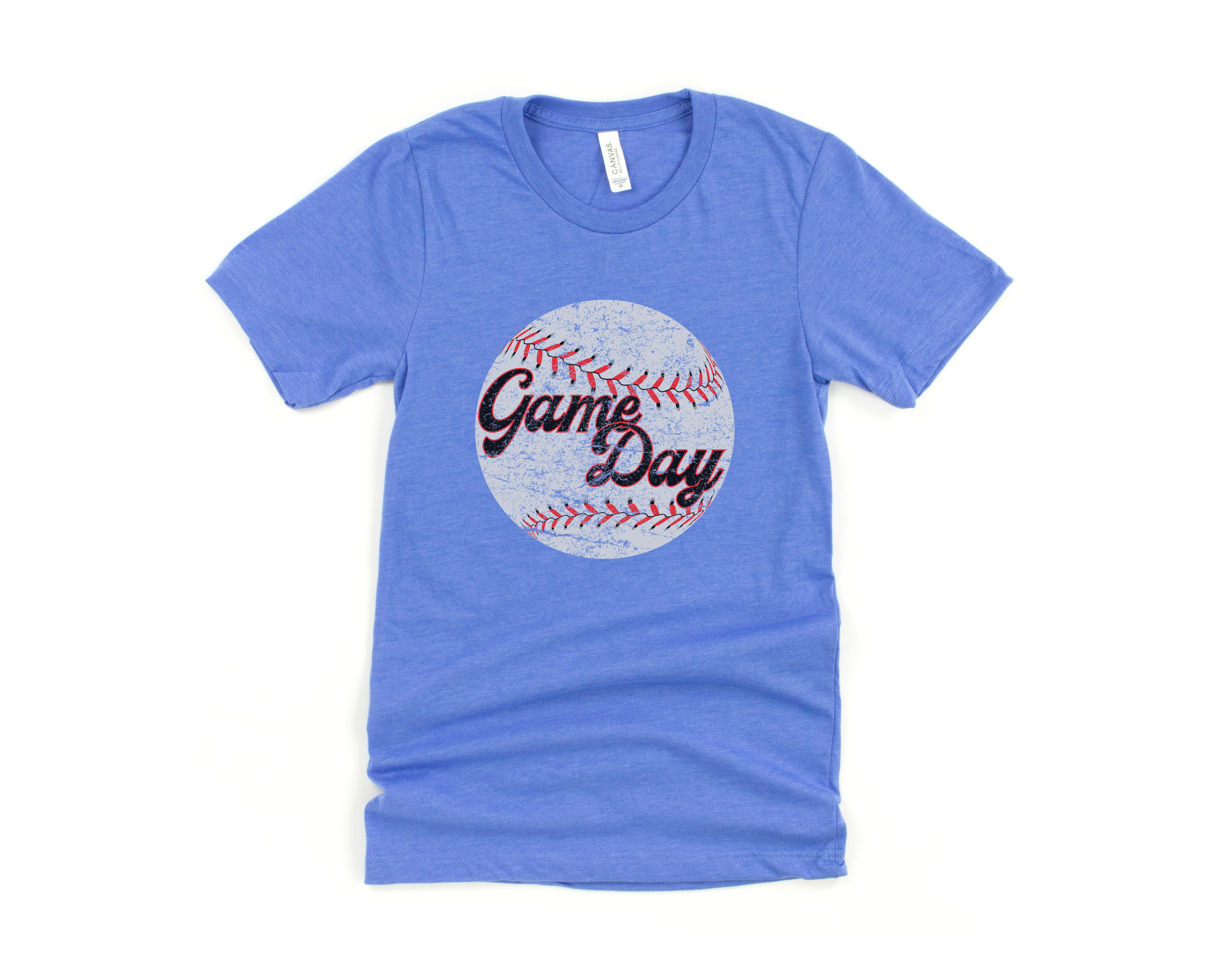 Baseball Game Day Short Sleeve Tee