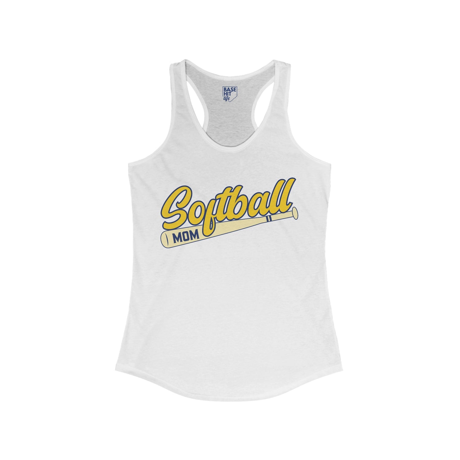 Softball Mom Racerback Tank