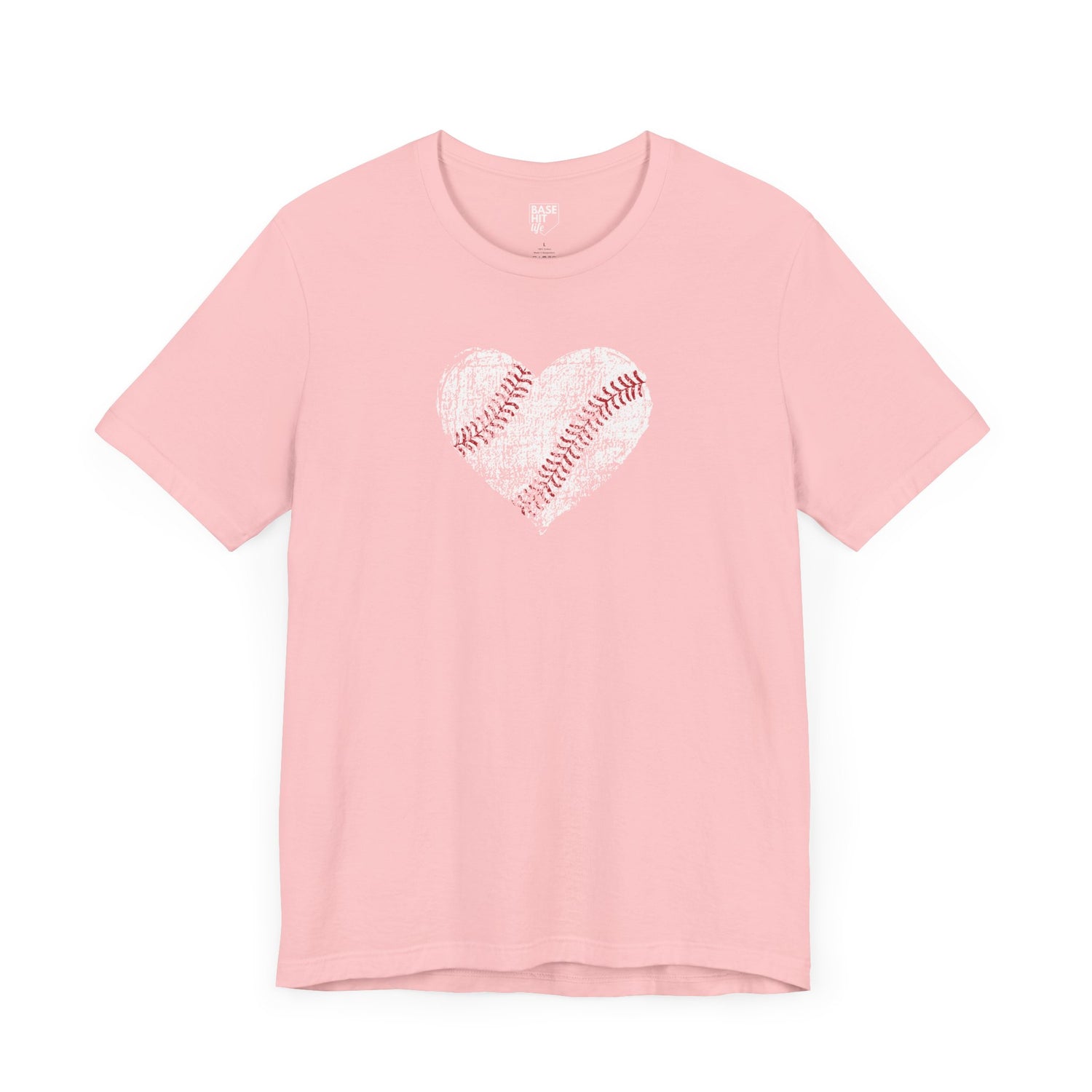 Baseball Heart Short Sleeve Tee