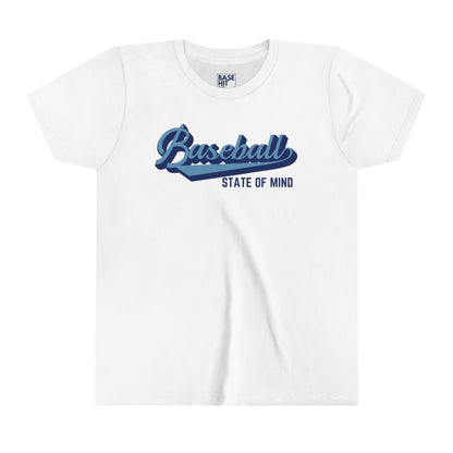 Youth Baseball State of Mind Short Sleeve Tee