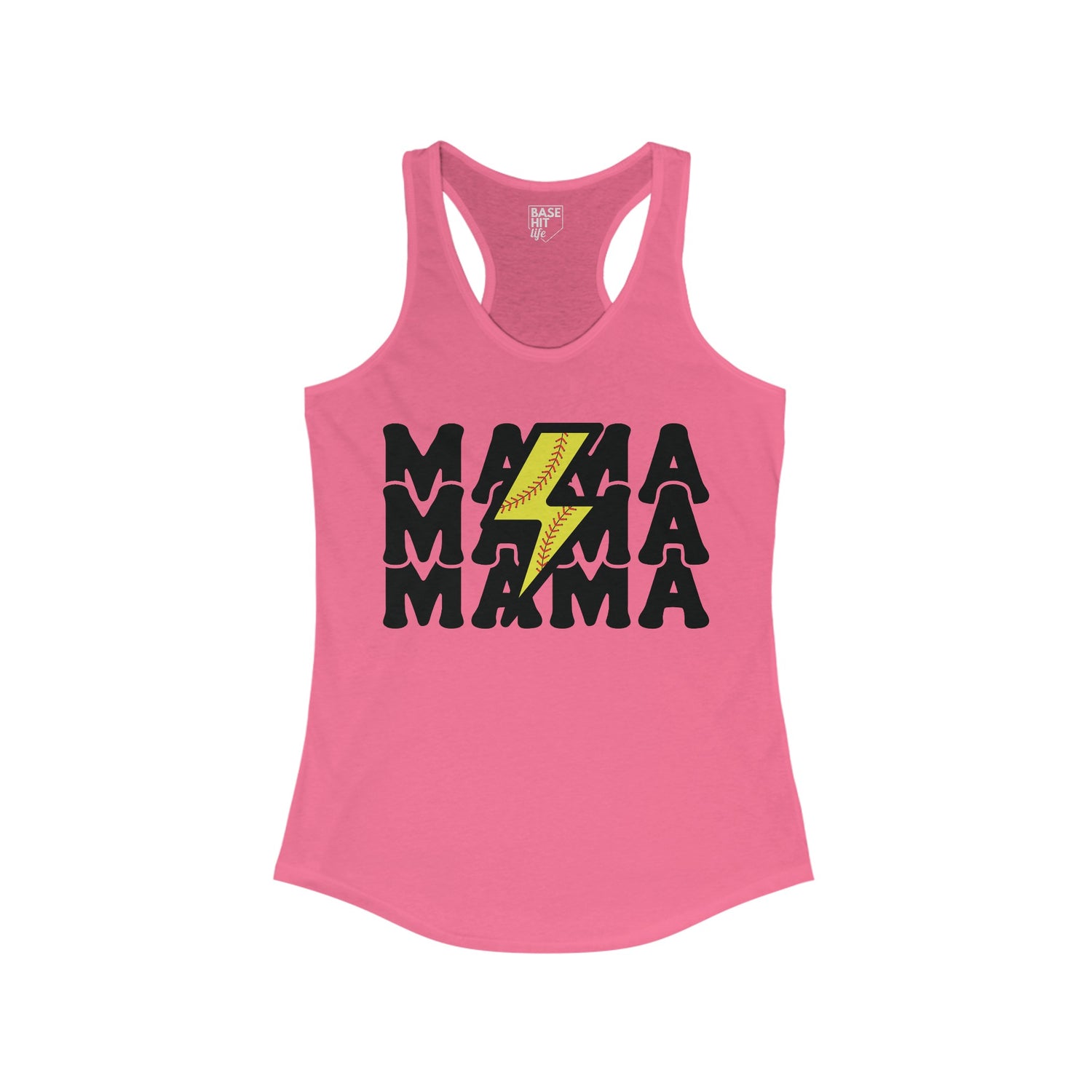 Softball Mama Racerback Tank