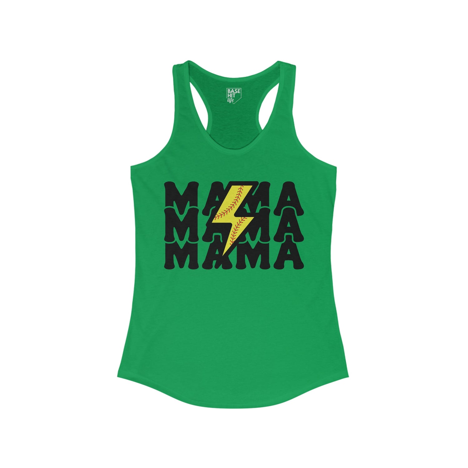 Softball Mama Racerback Tank