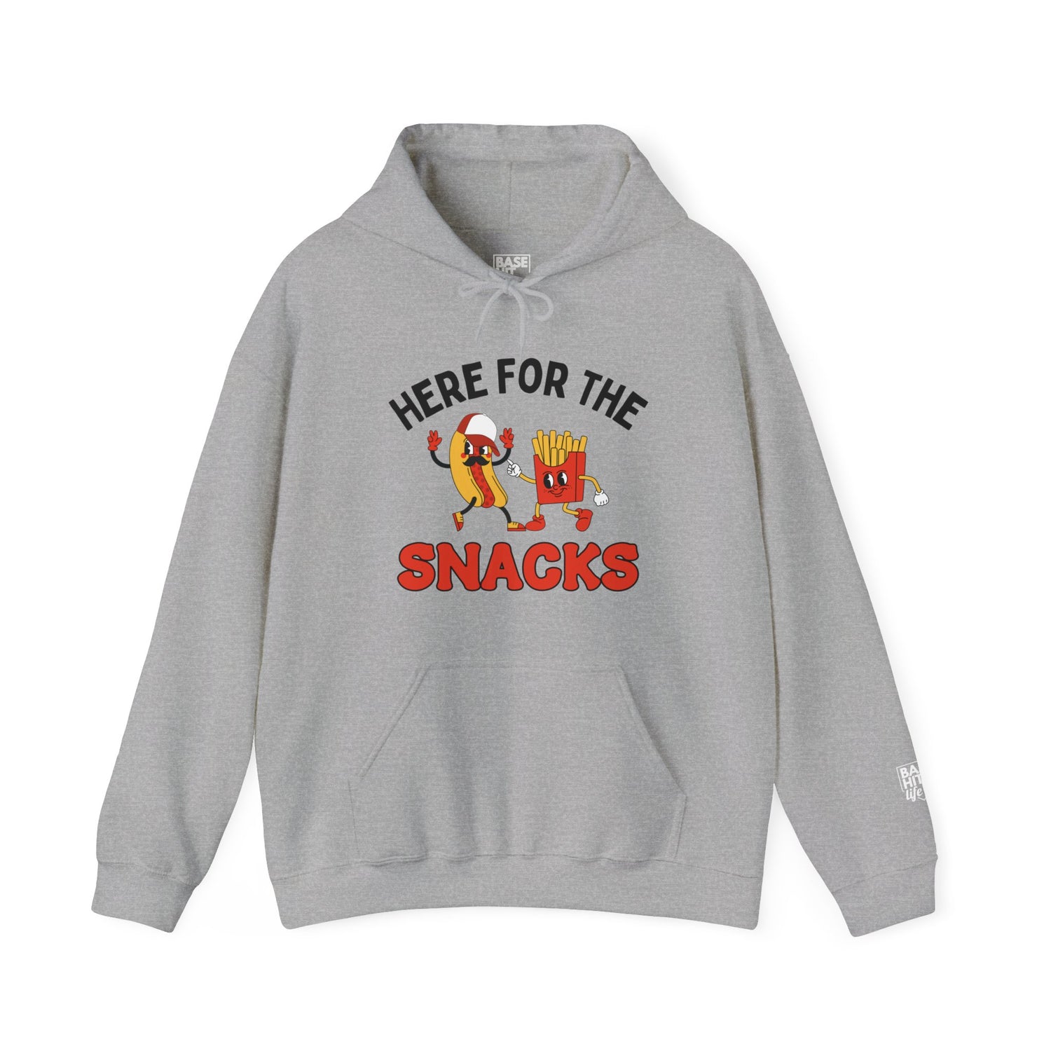 Here For The Snacks Hoodie