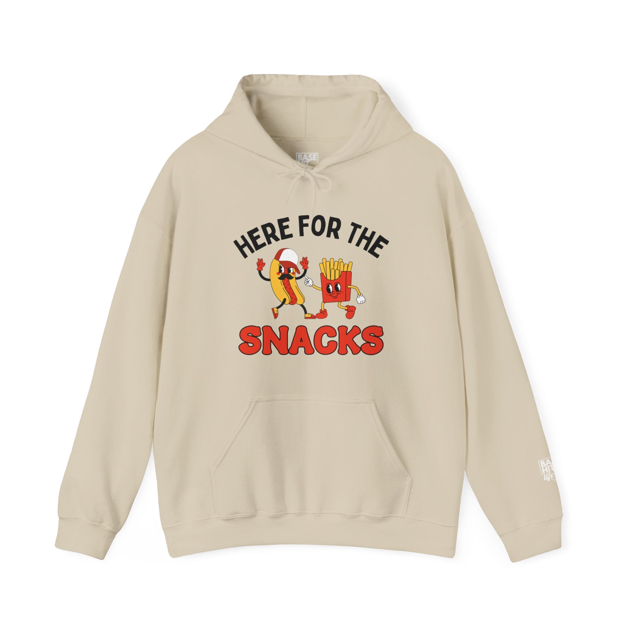 Here For The Snacks Hoodie