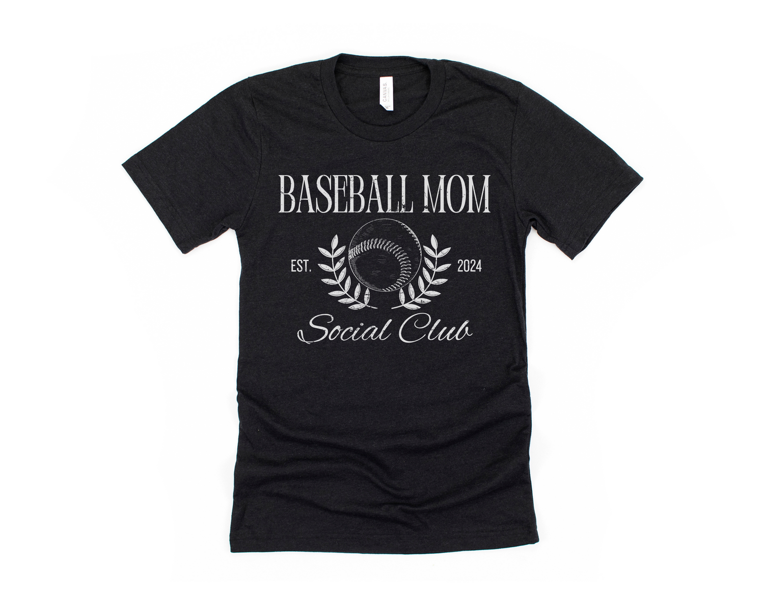 Baseball Mom Social Club Short Sleeve Tee