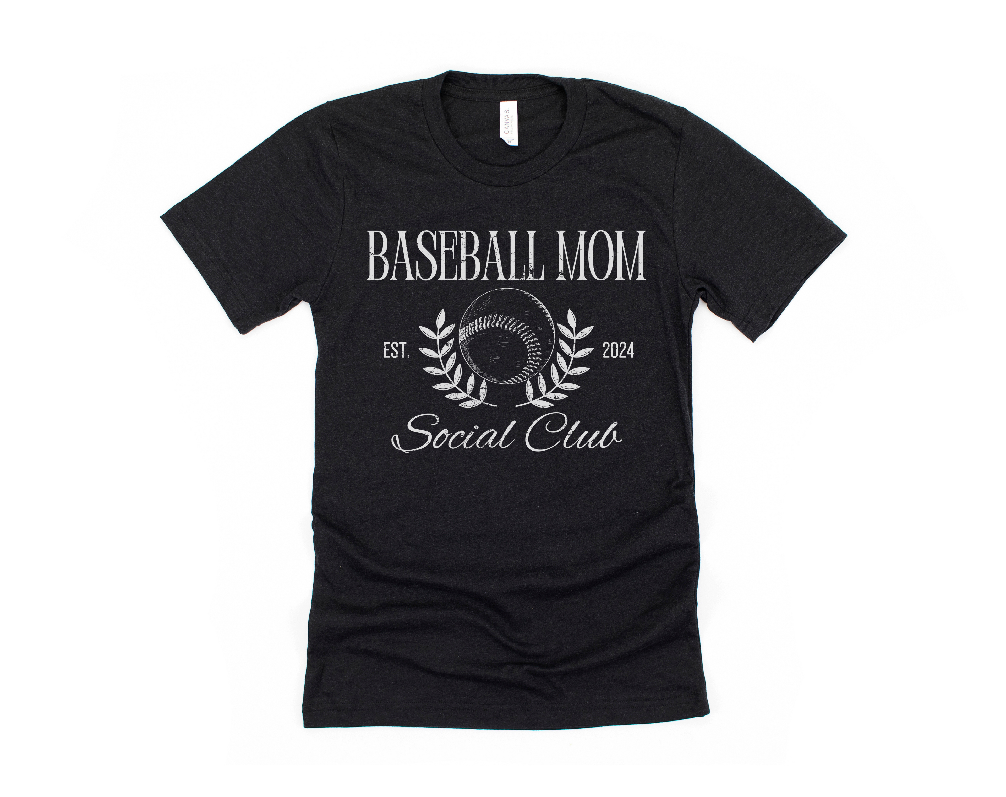 Baseball Mom Social Club Short Sleeve Tee