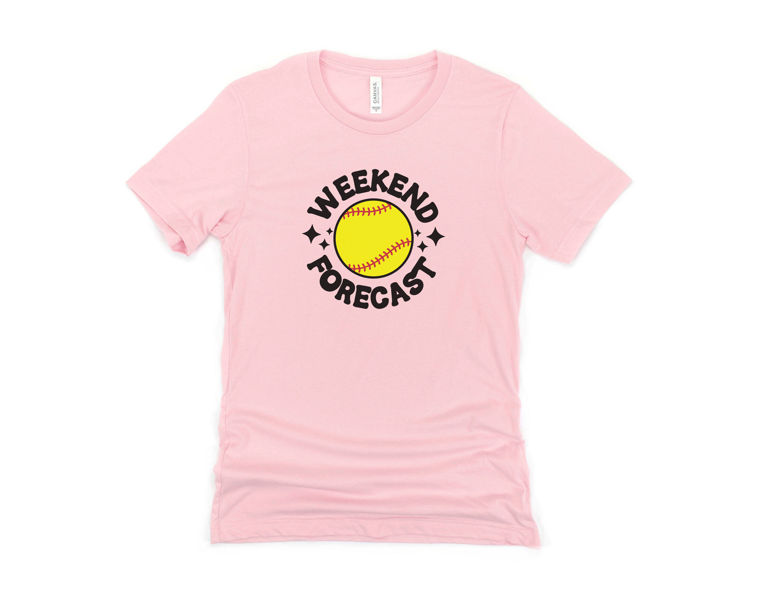 Softball Weekend Forecast Short Sleeve Tee