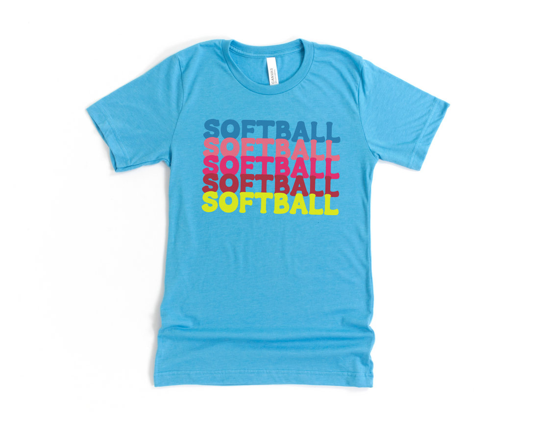 Softball Short Sleeve Tee