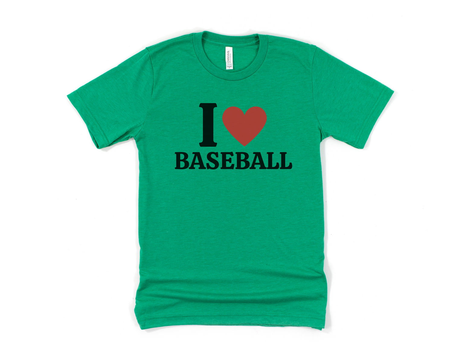 I Heart Baseball Short Sleeve Tee