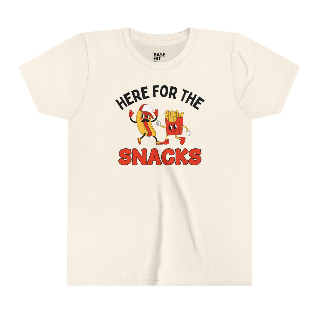 Youth Here For the Snacks T-Shirt