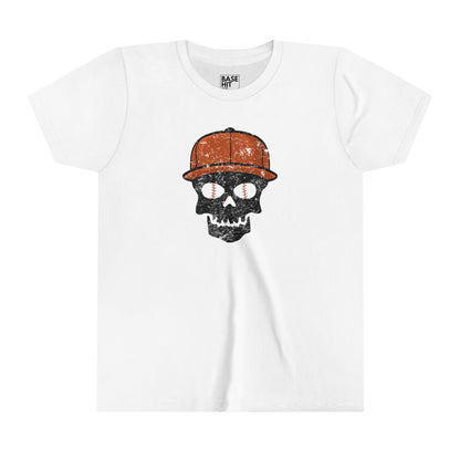 Youth Skull Cap Sleeve Tee