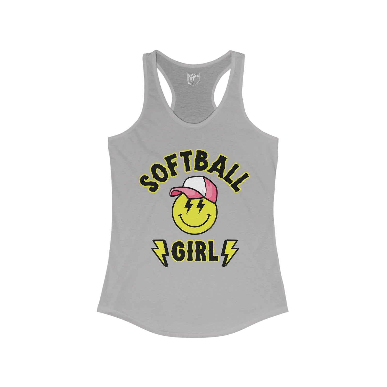 Softball Girl Racerback Tank