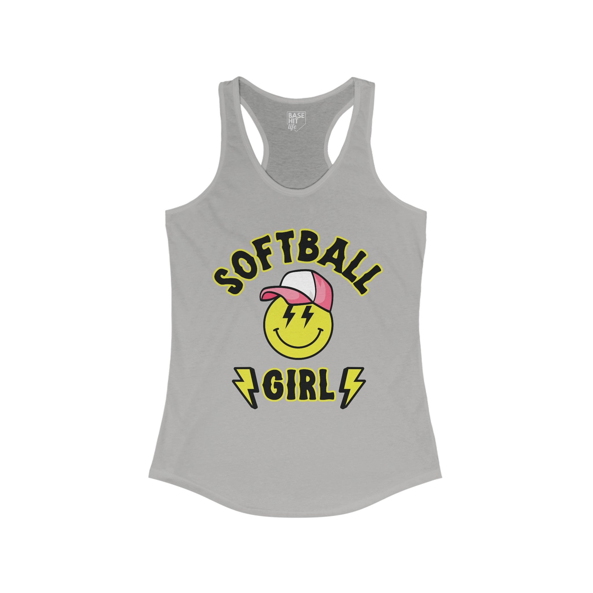 Softball Girl Racerback Tank