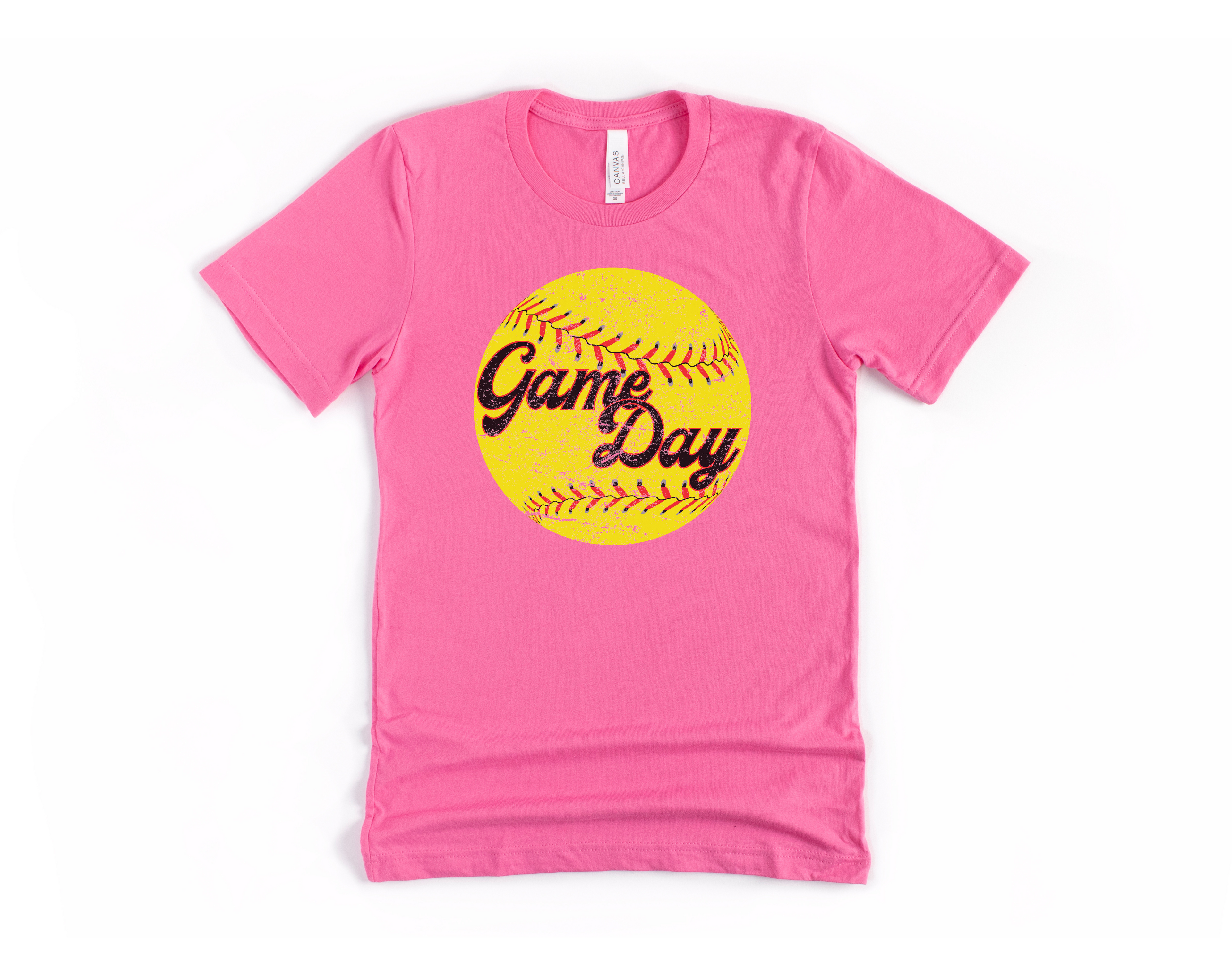 Softball Game Day Short Sleeve Tee