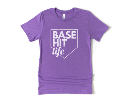 Base Hit Life Short Sleeve Tee