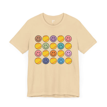 Smiles and Softballs Short Sleeve Tee