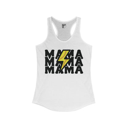 Softball Mama Racerback Tank