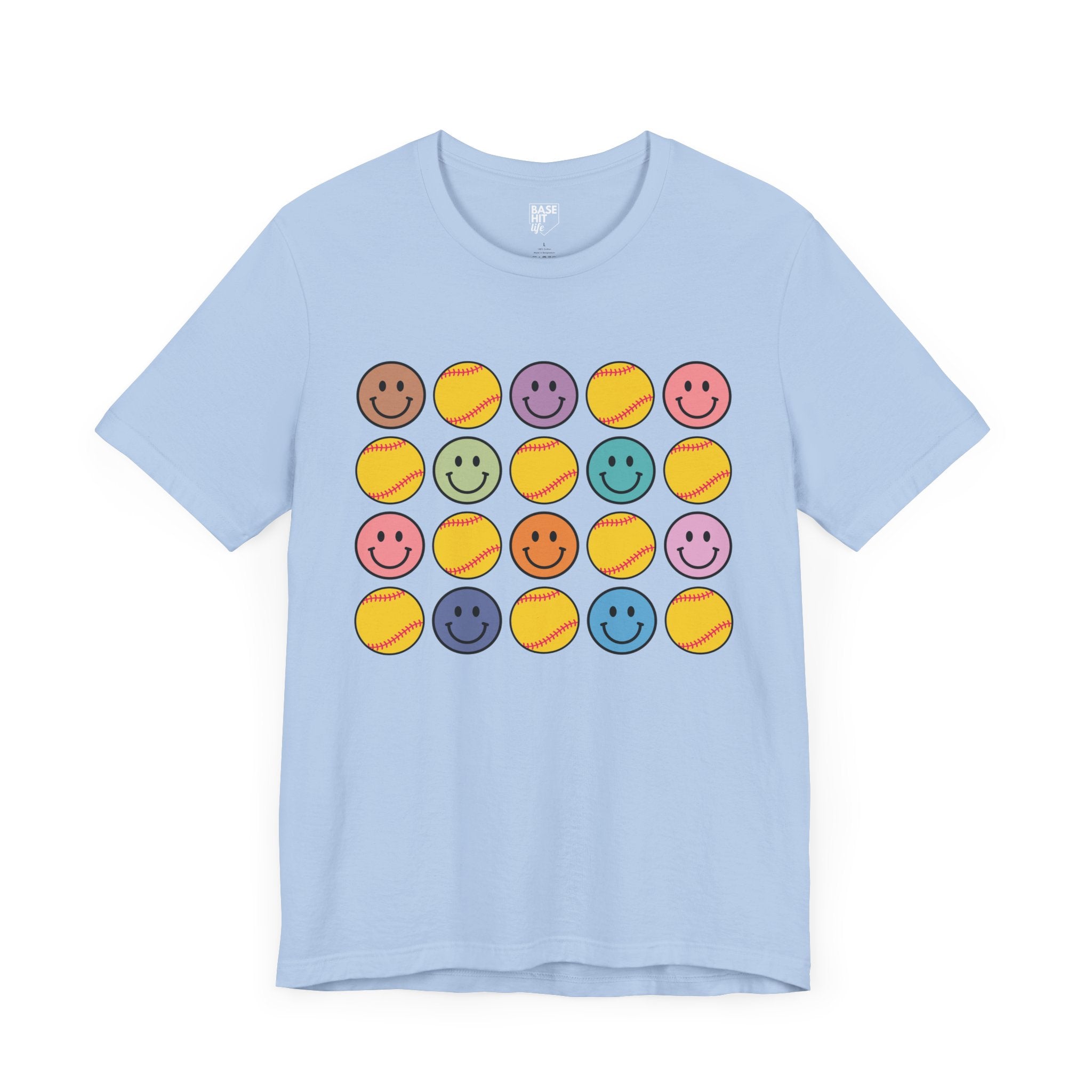 Smiles and Softballs Short Sleeve Tee