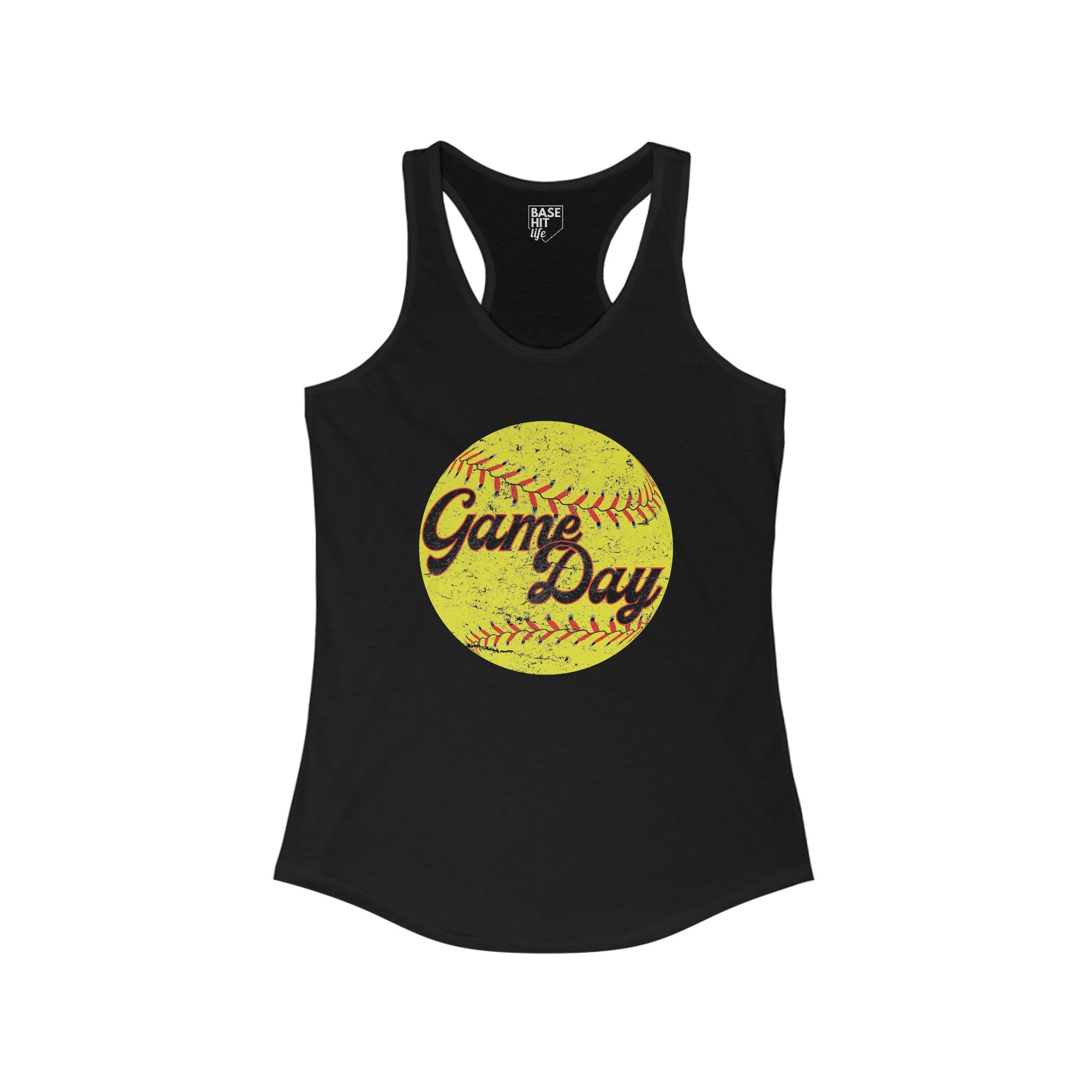 Softball Game Day Racerback Tank