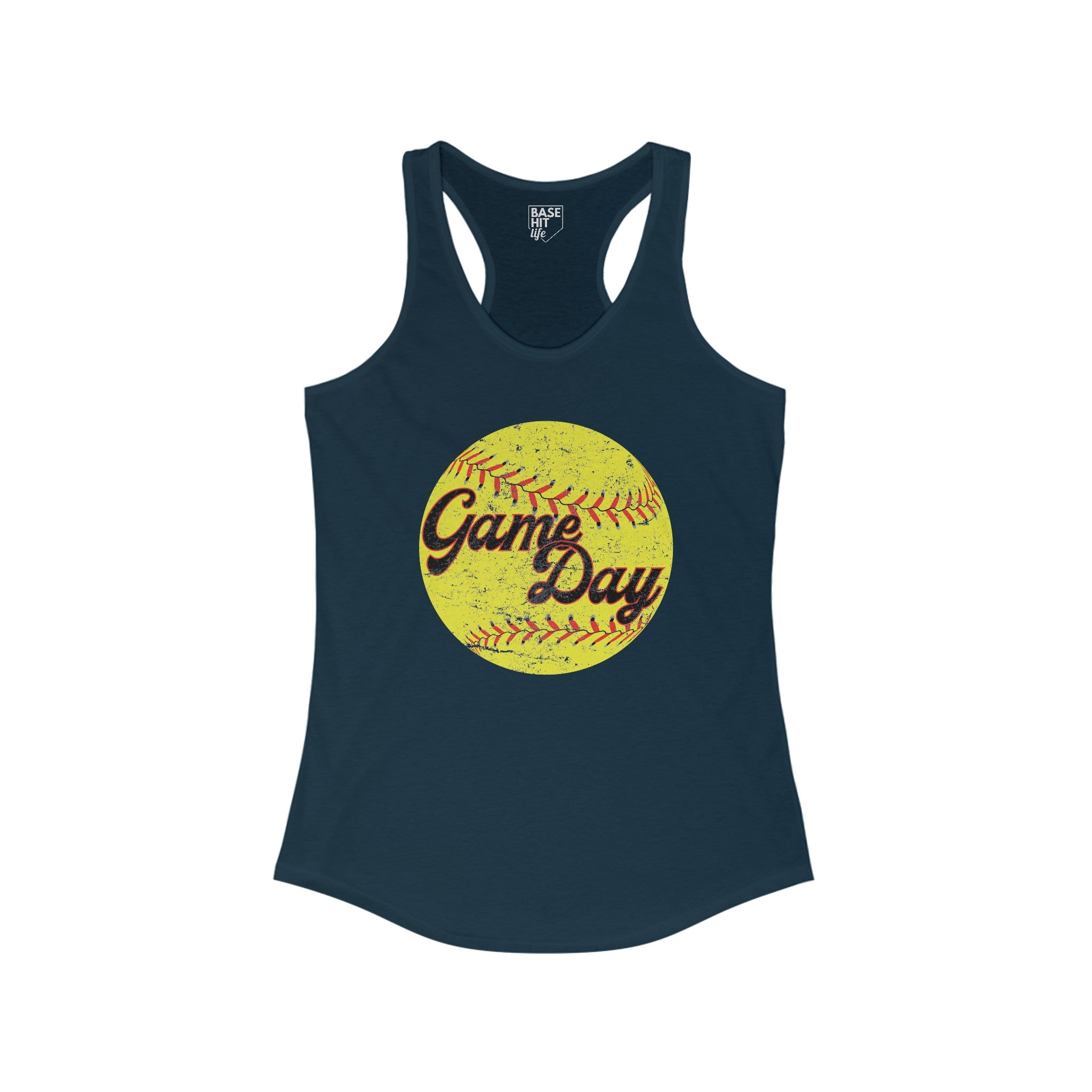 Softball Game Day Racerback Tank