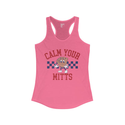 Calm Your Mitts Racerback Tank