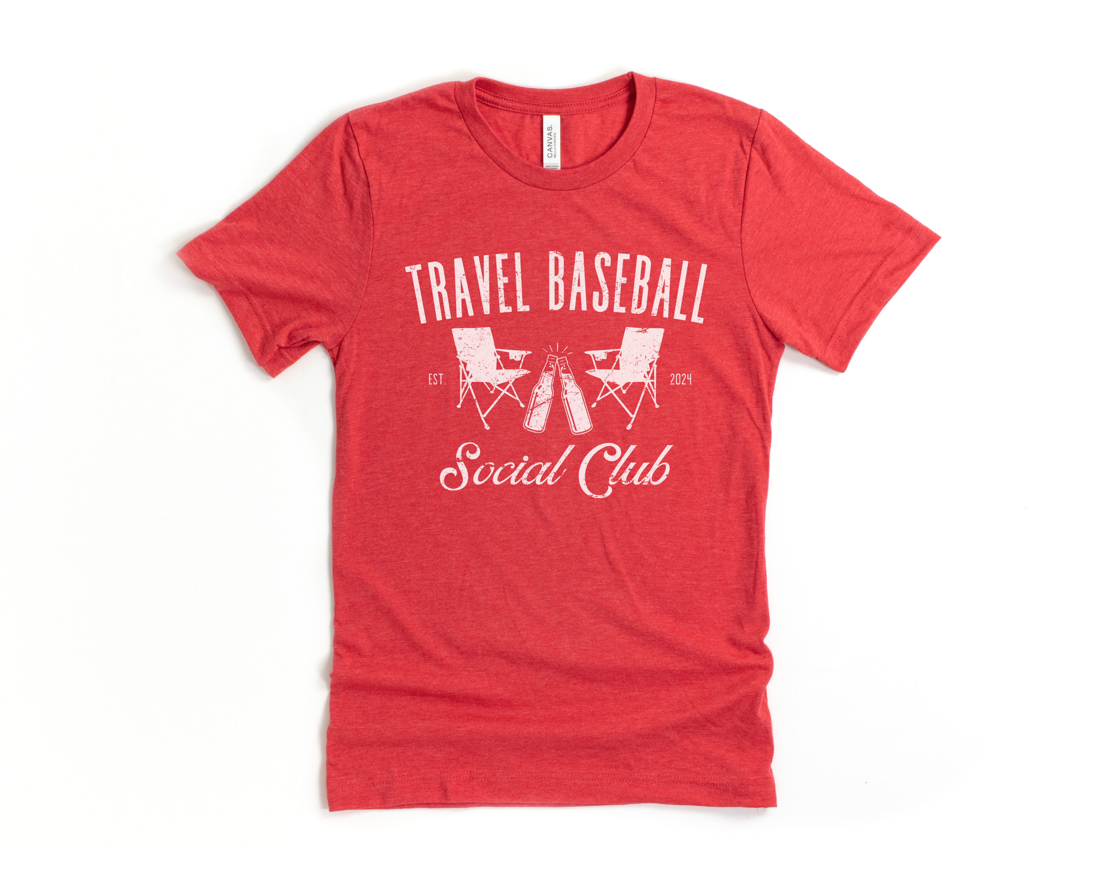 Travel Baseball Social Club Tee