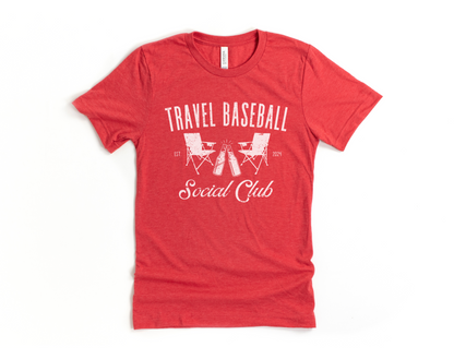 Travel Baseball Social Club Tee