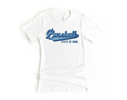 Baseball State of Mind Short Sleeve Tee