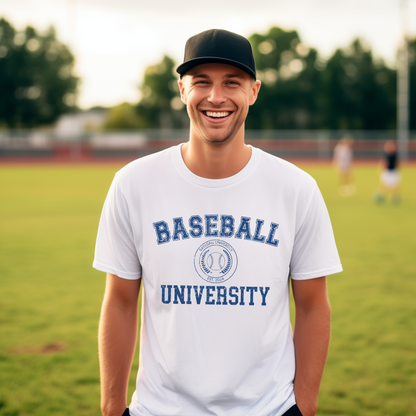 Baseball University Short Sleeve Tee