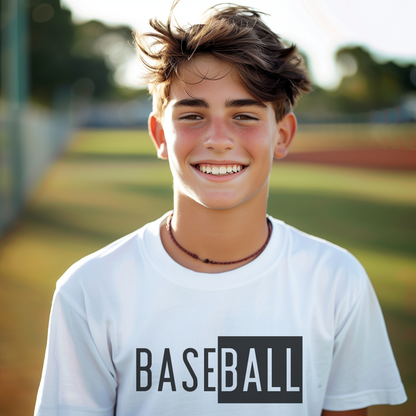 Youth Baseball Short Sleeve Tee